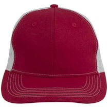 Ahead Red/White Classic Fit Mesh Snap Back Cap