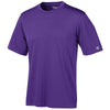 Champion Men's Purple Double Dry 4.1-Ounce Interlock T-Shirt