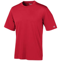 Champion Men's Scarlet Double Dry 4.1-Ounce Interlock T-Shirt