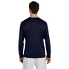 Champion Men's Double Dry Navy L/S Performance T-Shirt