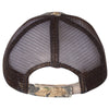 Outdoor Cap Realtree Edge Camo Cap with Mesh Back and American Flag Undervisor