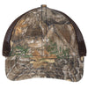 Outdoor Cap Realtree Edge Camo Cap with Mesh Back and American Flag Undervisor
