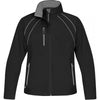 Stormtech Women's Black/Granite Crew Softshell