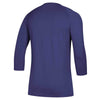 adidas Men's Collegiate Purple Fielder's Choice 2.0 3/4 Baselayer