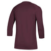 adidas Men's Maroon Fielder's Choice 2.0 3/4 Baselayer