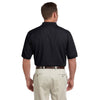 Devon & Jones Men's Black Tall Pima Pique Short-Sleeve Polo
