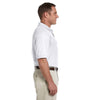 Devon & Jones Men's White Tall Pima Pique Short-Sleeve Polo