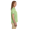 Devon & Jones Women's Lime Pima Pique Short-Sleeve Polo