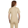 Devon & Jones Women's Stone Pima Pique Short-Sleeve Polo