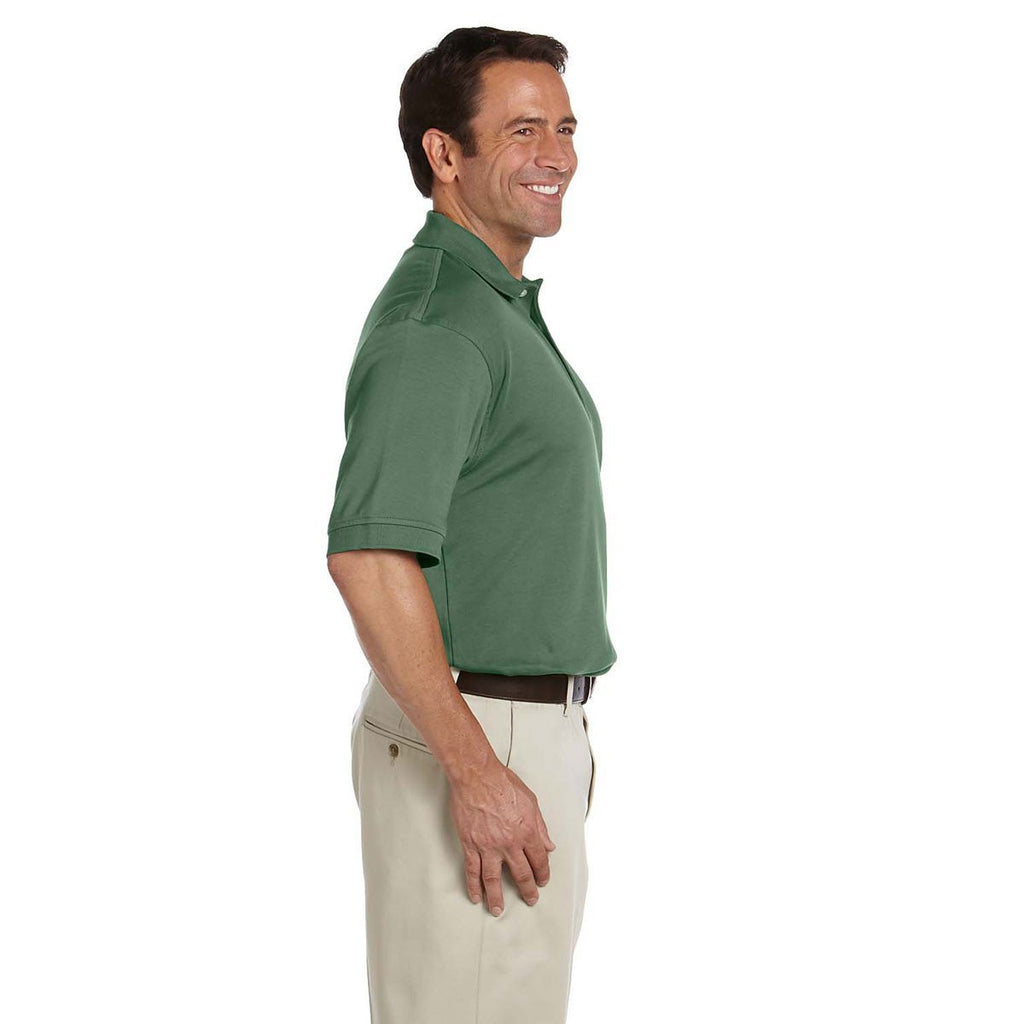 Devon & Jones Men's Dill Solid Perfect Pima Interlock Polo