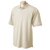 Devon & Jones Men's Stone Solid Perfect Pima Interlock Polo