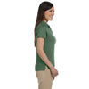 Devon & Jones Women's Dill Solid Perfect Pima Interlock Polo