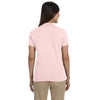 Devon & Jones Women's Pink Solid Perfect Pima Interlock Polo