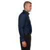 Devon & Jones Men's Navy Tall Crown Collection Solid Broadcloth