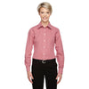Devon & Jones Women's Red Crown Collection Gingham Check