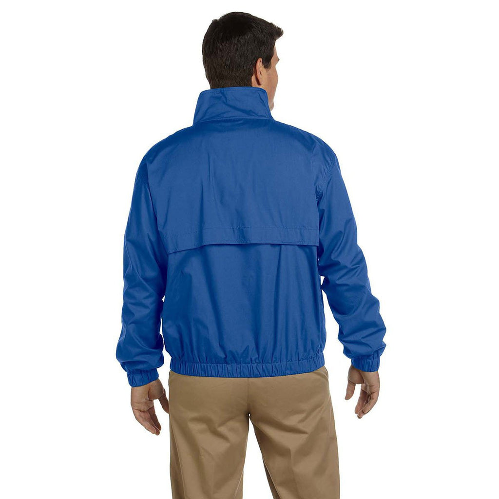 Devon & Jones Men's True Royal/Navy Clubhouse Jacket