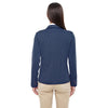 Devon & Jones Women's Navy Heather Fairfield Herringbone Soft Blazer