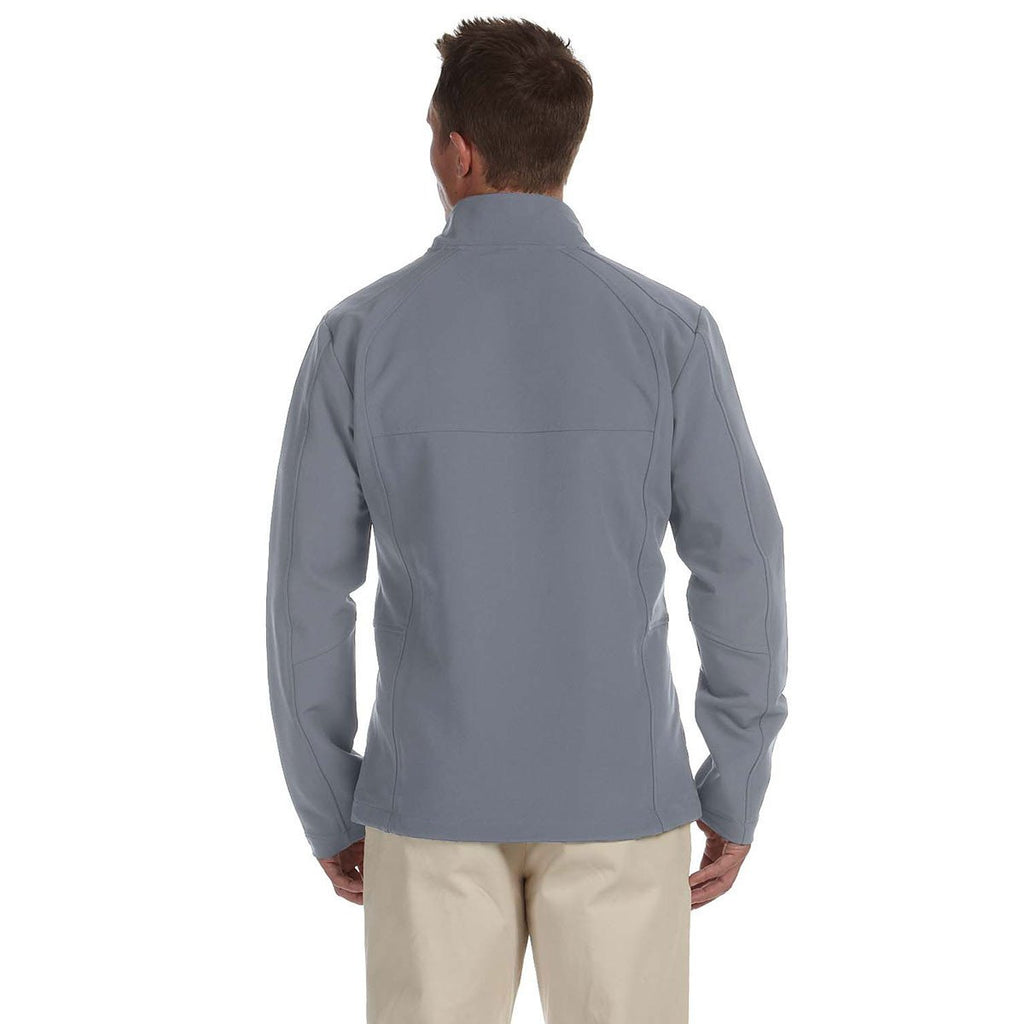 Devon & Jones Men's Graphite Doubleweave Tech-Shell Duplex Jacket