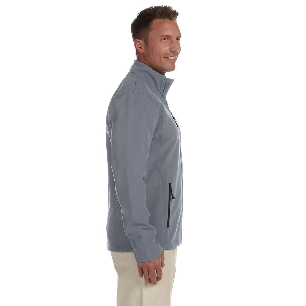 Devon & Jones Men's Graphite Doubleweave Tech-Shell Duplex Jacket