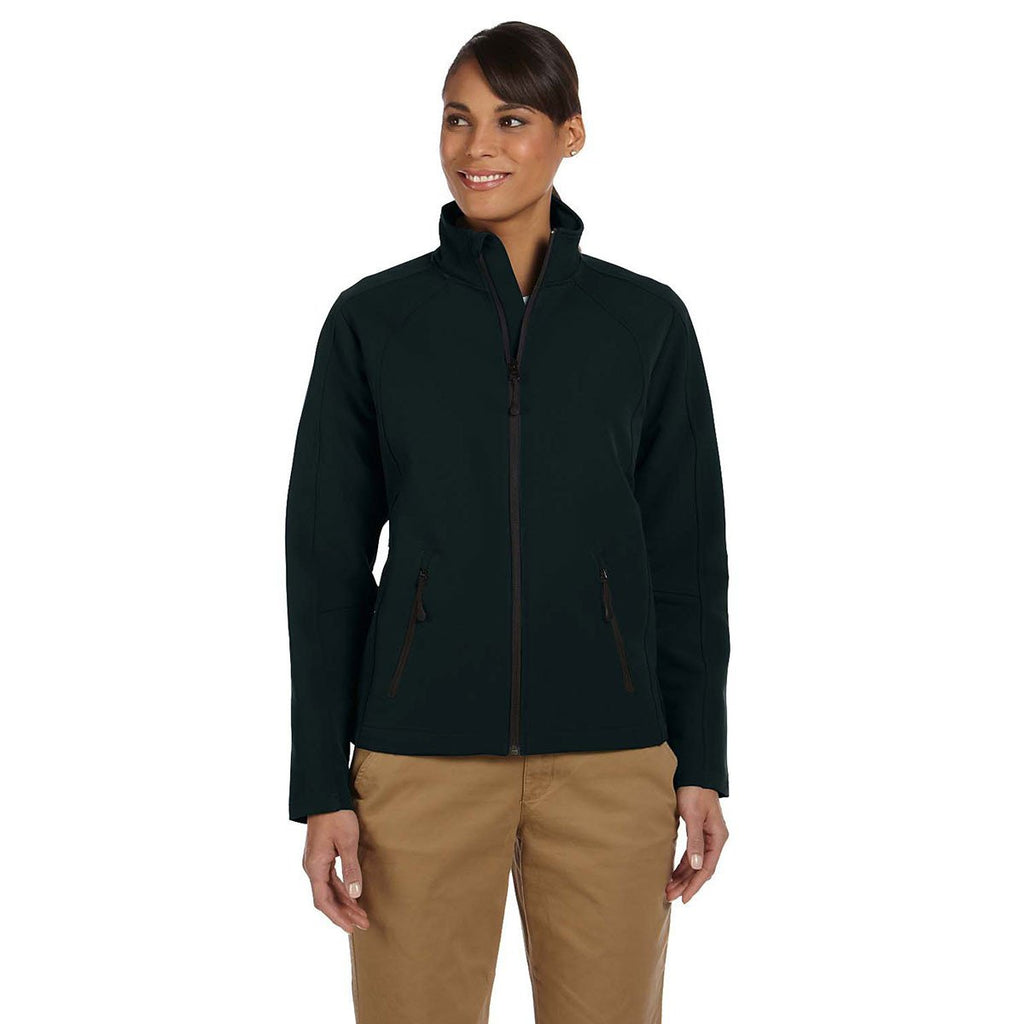 Devon & Jones Women's Black Doubleweave Tech-Shell Duplex Jacket
