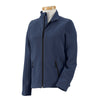 Devon & Jones Women's New Navy Doubleweave Tech-Shell Duplex Jacket