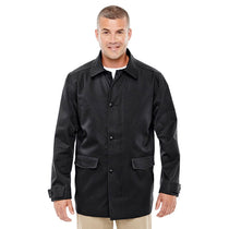 Devon & Jones Men's Black Sullivan Harbor Trench
