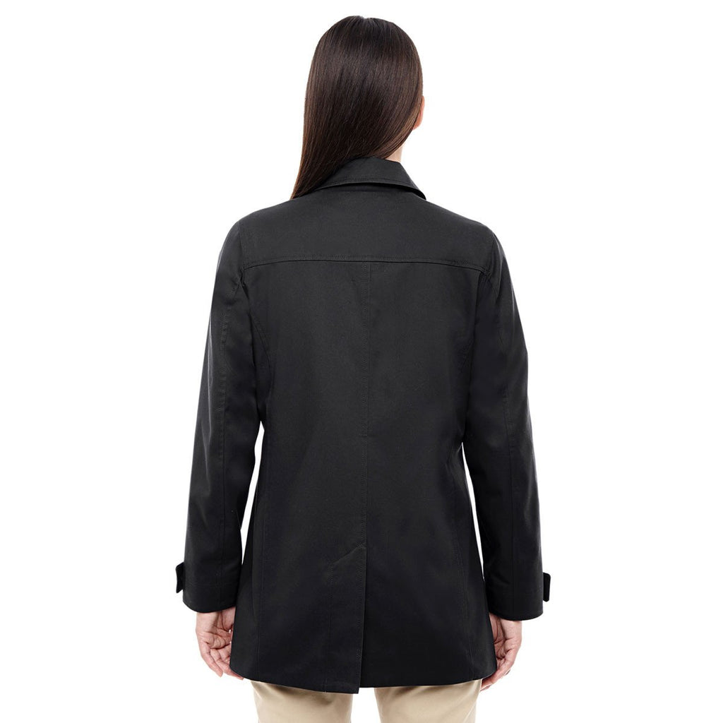 Devon & Jones Women's Black Sullivan Harbor Trench