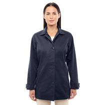 Devon & Jones Women's Navy Sullivan Harbor Trench