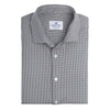 Mizzen+Main Men's Black Gingham Davenport Dress Shirt