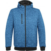 Stormtech Men's Blue Heather/Black Donegal Reversible Hoody