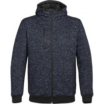 Stormtech Men's Navy Heather/Black Donegal Reversible Hoody