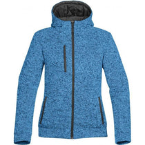 Stormtech Women's Blue Heather/Black Donegal Reversible Hoody