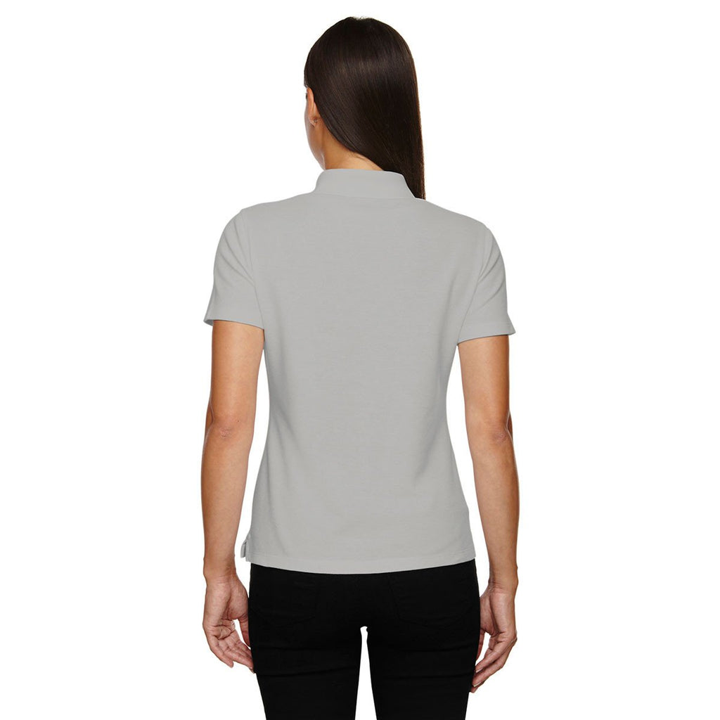 Devon & Jones Women's Silver Drytec 20 Performance Polo