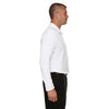 Devon & Jones Men's White Drytec 20 Performance Long-Sleeve Polo
