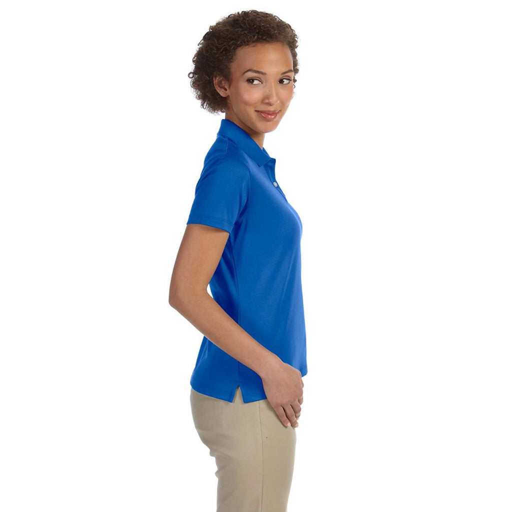 Devon & Jones Women's French Blue Pima-Tech Jet Pique Polo