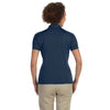 Devon & Jones Women's Navy Pima-Tech Jet Pique Polo