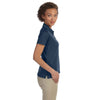 Devon & Jones Women's Navy Pima-Tech Jet Pique Polo