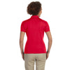 Devon & Jones Women's Red Pima-Tech Jet Pique Polo