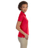 Devon & Jones Women's Red Pima-Tech Jet Pique Polo
