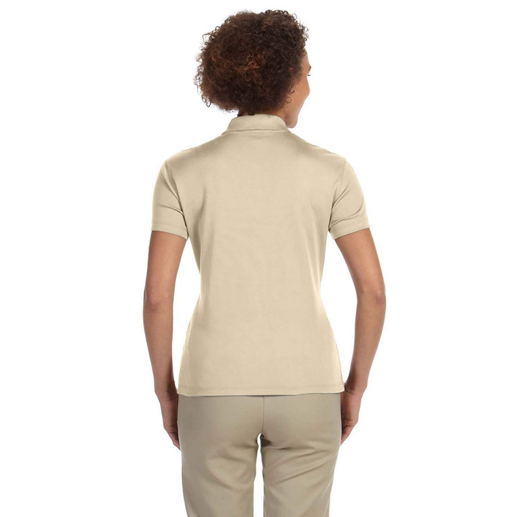 Devon & Jones Women's Stone Pima-Tech Jet Pique Polo