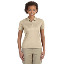 Devon & Jones Women's Stone Pima-Tech Jet Pique Polo