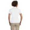 Devon & Jones Women's White Pima-Tech Jet Pique Polo