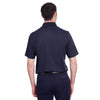 Devon & Jones Men's Navy CrownLux Performance Plaited Polo with Pockets