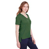 Devon & Jones Women's Forest CrownLux Performance Plaited Rolled-Sleeve Top
