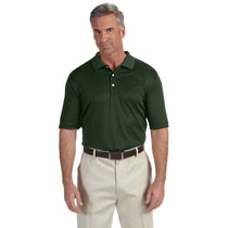 Devon & Jones Men's Forest Heather Pima-Tech Jet Pique Heather Polo