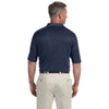 Devon & Jones Men's Navy Heather Pima-Tech Jet Pique Heather Polo