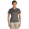 Devon & Jones Women's Dark Grey Heather Pima-Tech Jet Pique Heather Polo