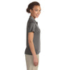 Devon & Jones Women's Dark Grey Heather Pima-Tech Jet Pique Heather Polo
