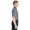 Devon & Jones Men's Navy Heather Pima-Tech Oxford Pique Polo