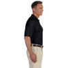 Devon & Jones Men's Black Dri-Fast Advantage Solid Mesh Polo